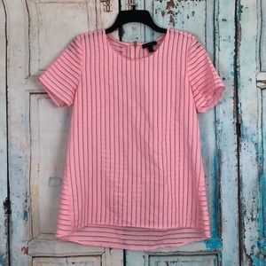 J. Crew Shadow Stripe Top